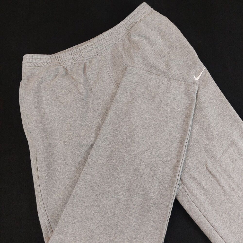 Nike Sportswear Club Fleece Open Hem Pants Men's XLarge Gray 611458-063